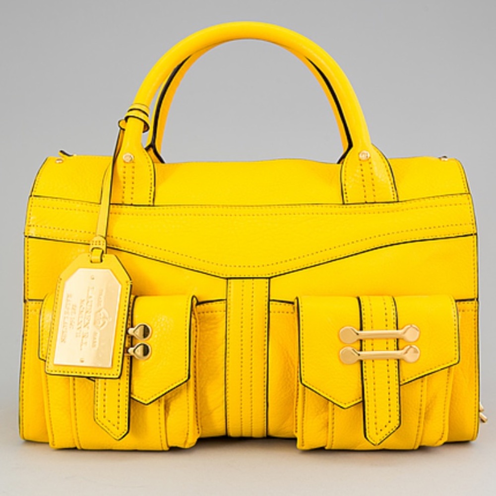 NWOT RALPH LAUREN R.L MCMLXVII Genuine Leather Bag